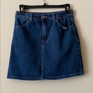 Dark blue Jean skirt